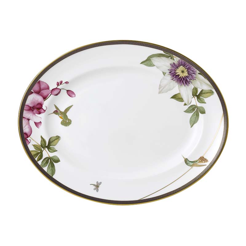 Hummingbird Oval Platter 35cm