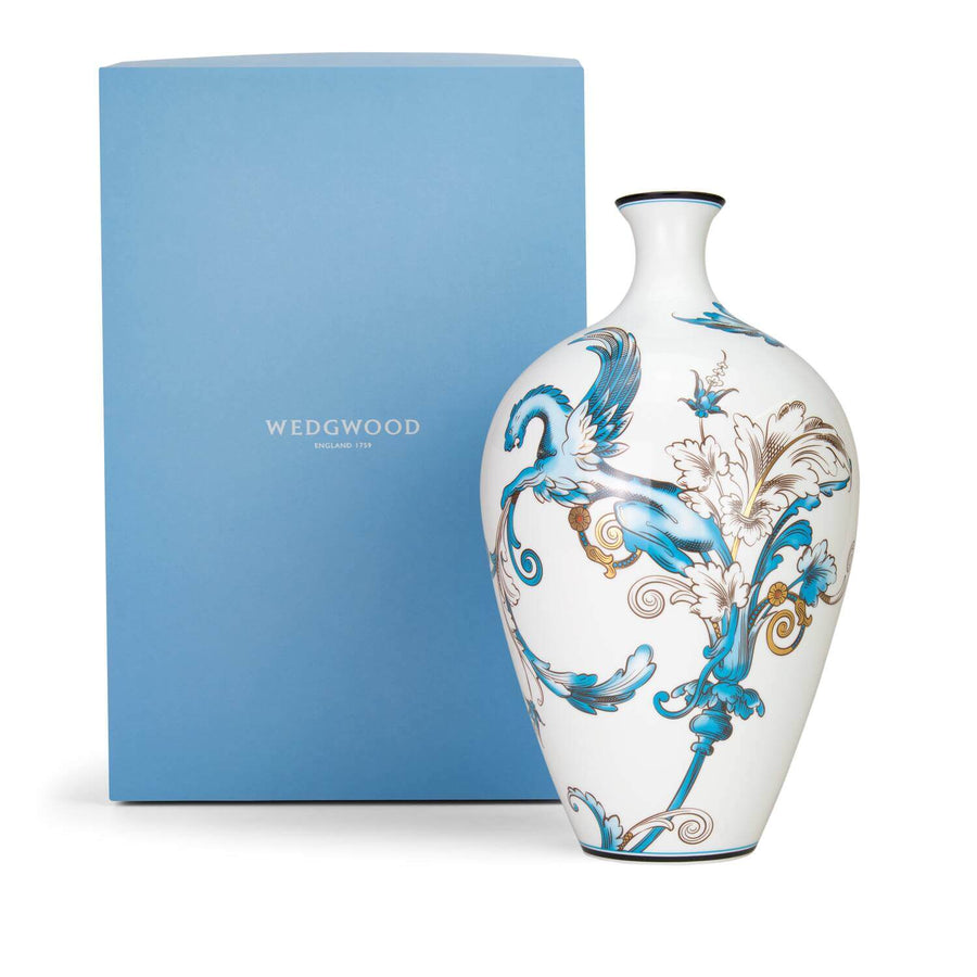Florentine Turquoise Vase 35cm