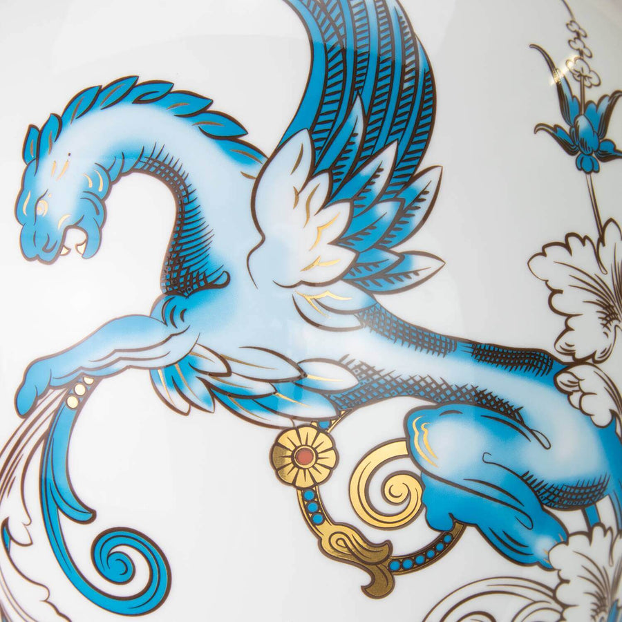 Florentine Turquoise Vase 35cm