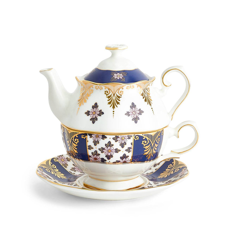 100 Years Tea for One 500ml Regency Blue 1900
