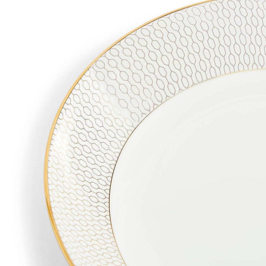 Gio Gold Deep Plate 22cm
