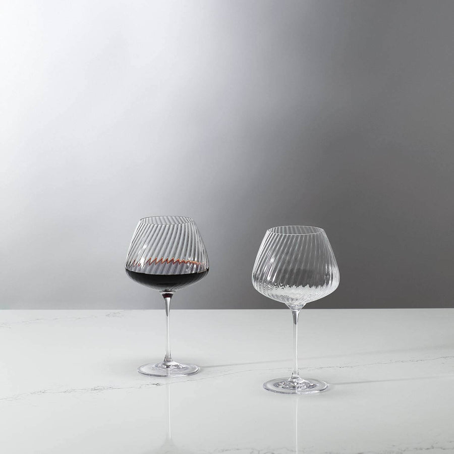 Vera Wang Swirl Red Wine Glass, Set of 2