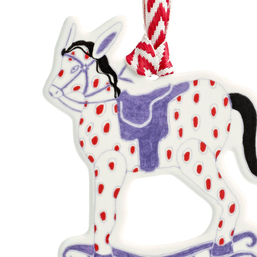 Christmas Ornament Rocking Horse