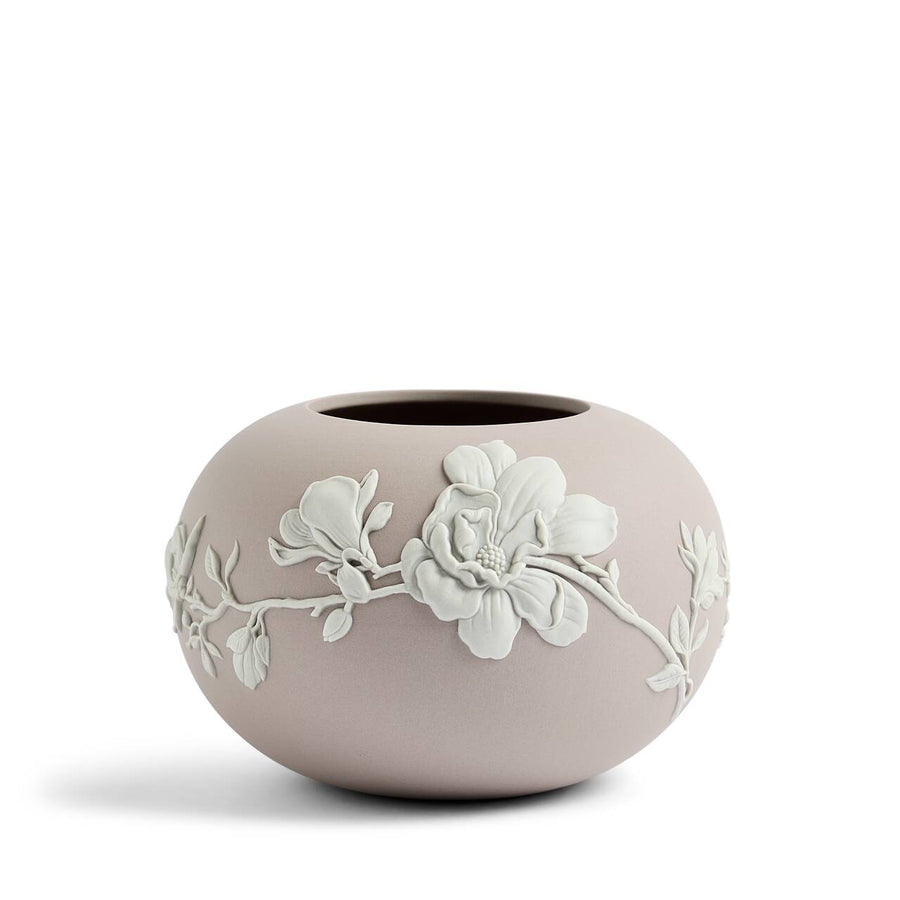 Magnolia Blossom Rose Bowl Mink