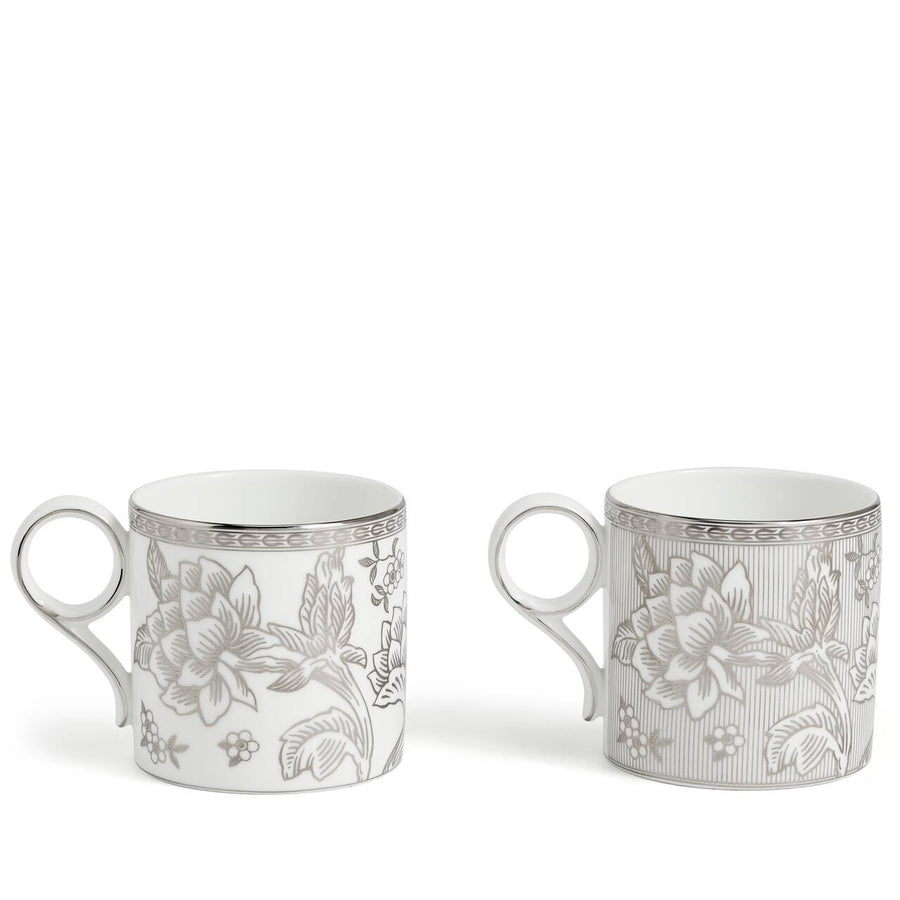 Silver Tonquin Mug, Set of 2