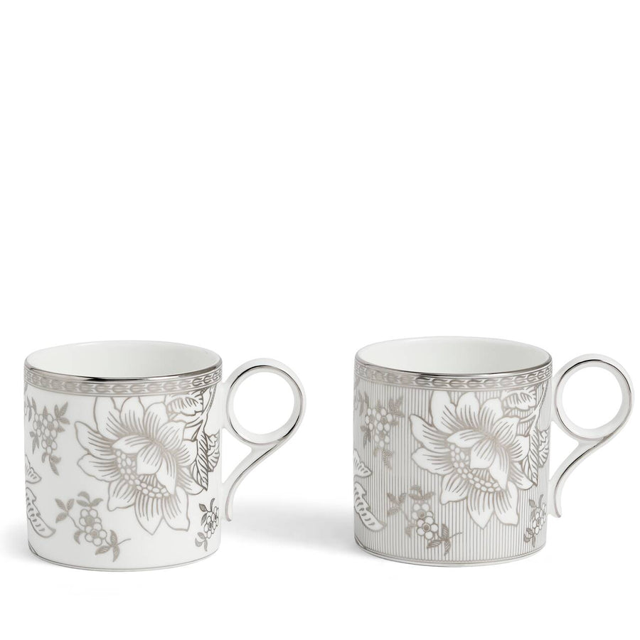 Silver Tonquin Mug, Set of 2