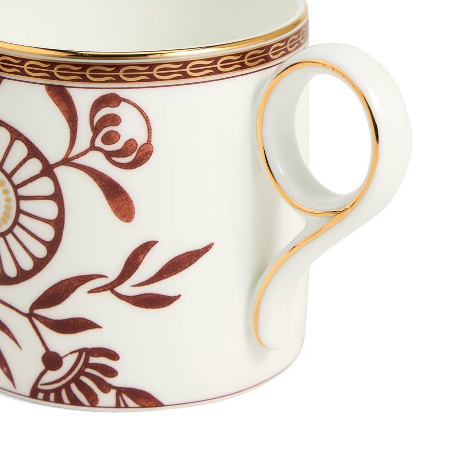 Red Splendour Mug White / Red