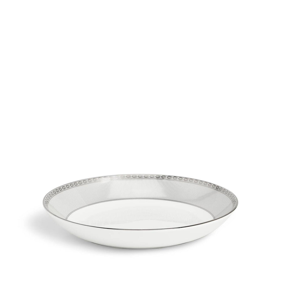 Silver Tonquin Deep Plate 22cm