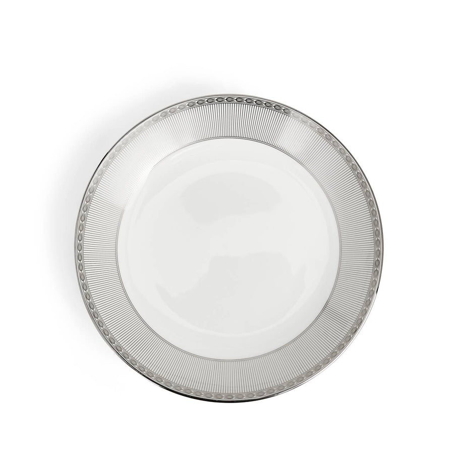 Silver Tonquin Deep Plate 22cm