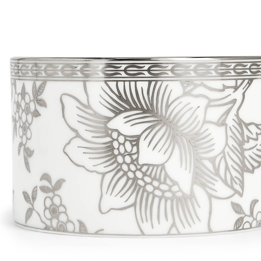 Silver Tonquin Teacup & Saucer