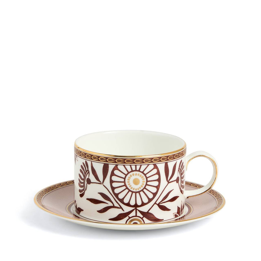 Red Splendour Teacup & Saucer