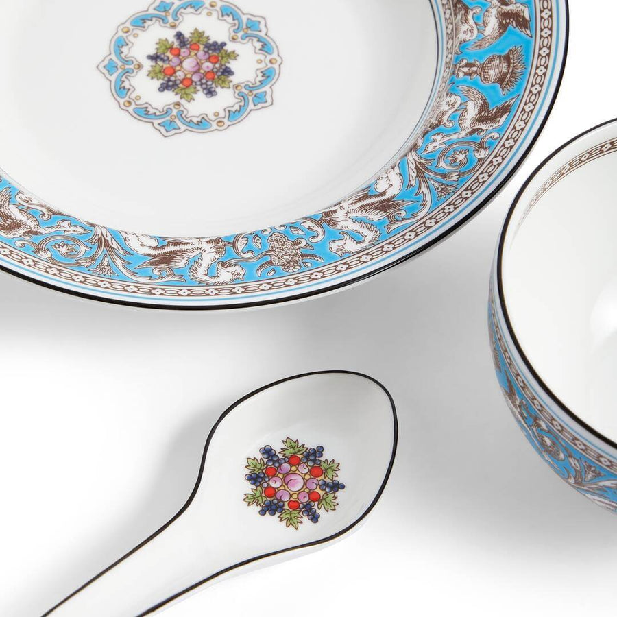 Florentine Turquoise 8 Piece Dinner Set