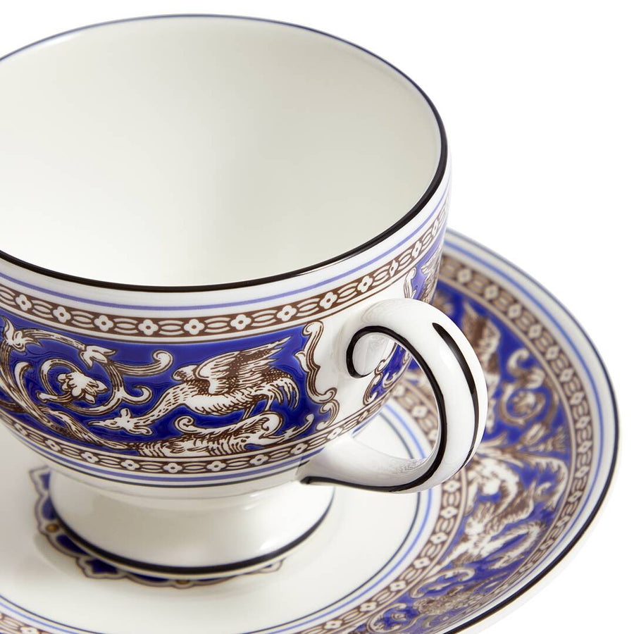 Florentine Marine Teacup and Saucer