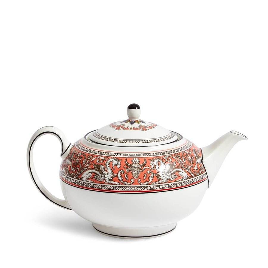 Florentine Salmon Teapot