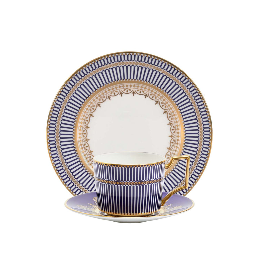 Anthemion Blue Tea Set