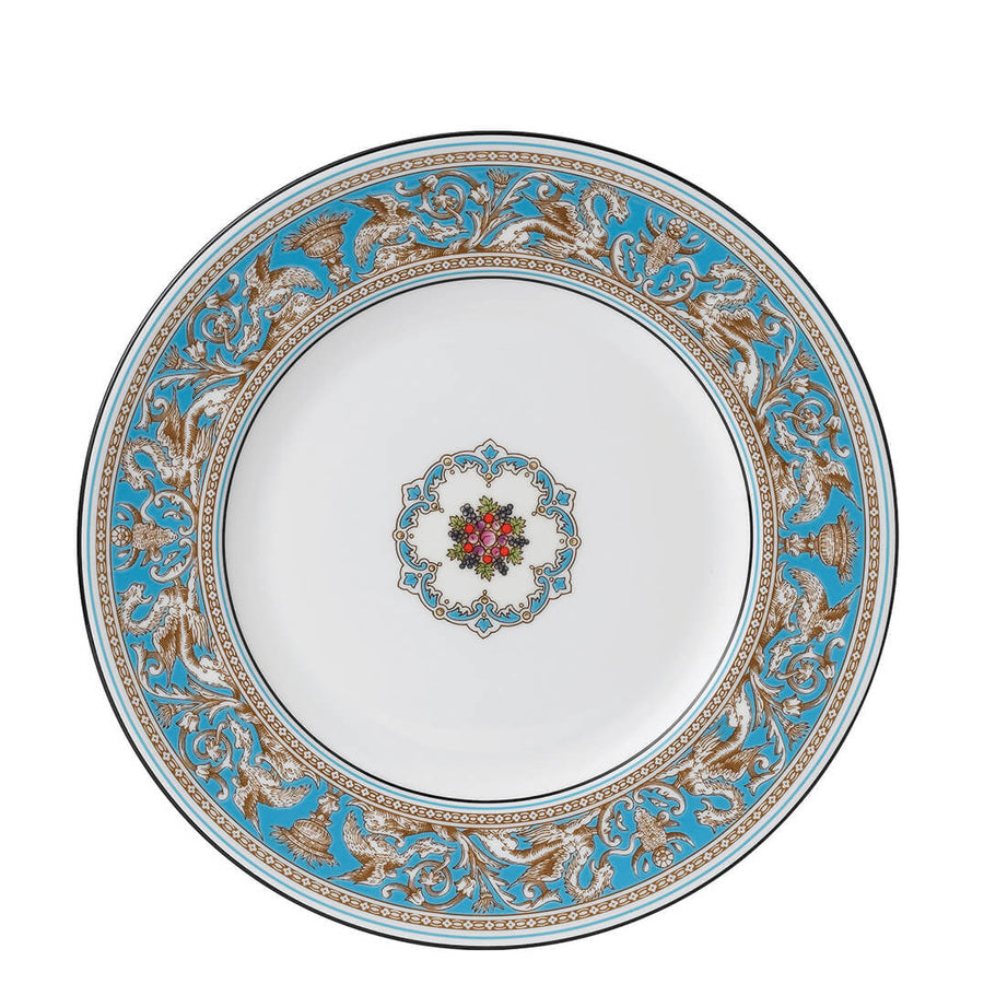 Florentine Turquoise Plate 27cm