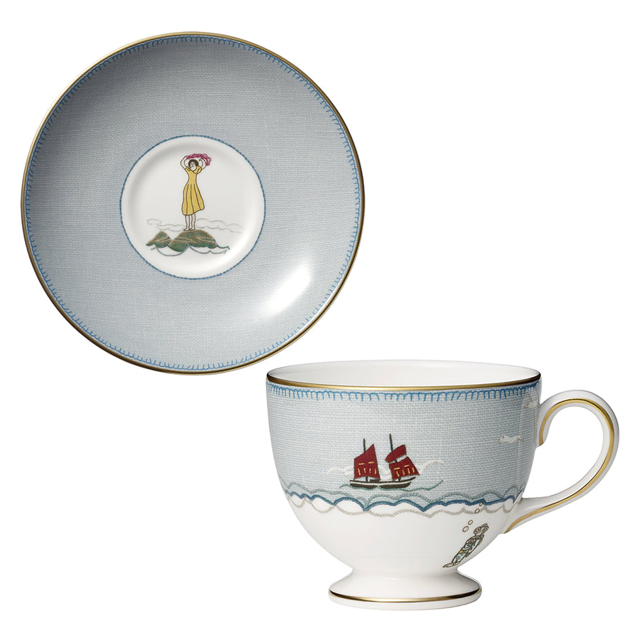 Sailor's Farewell Tea Cup & Saucer