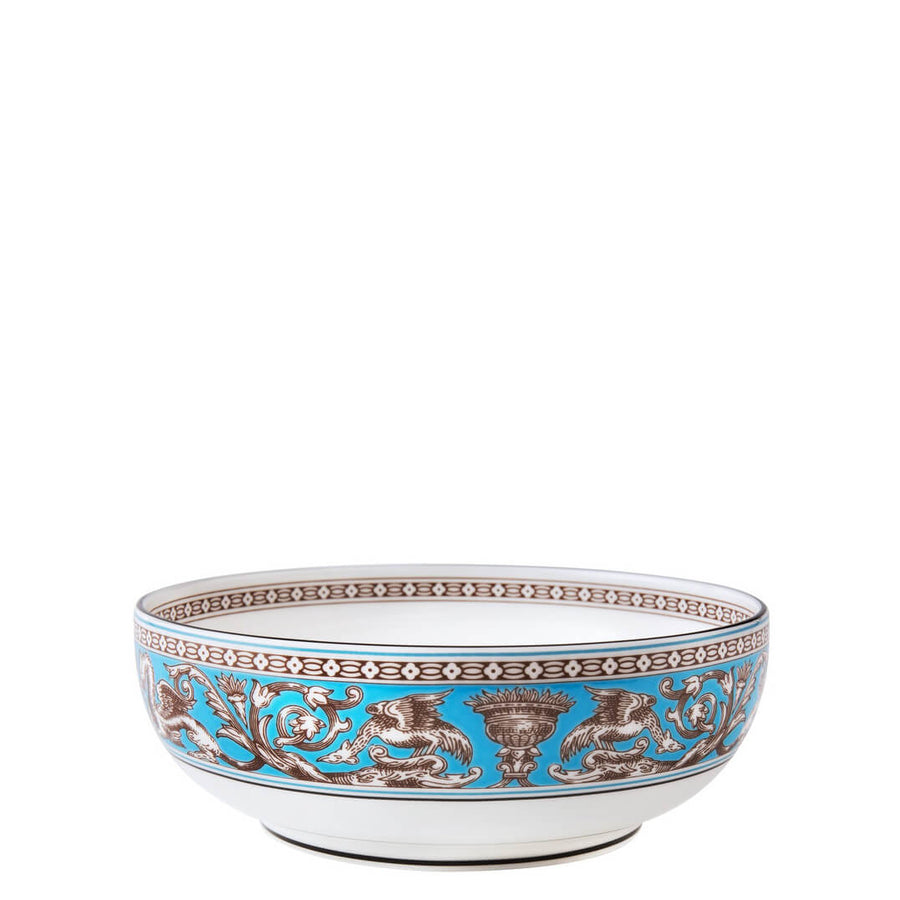 Florentine Turquoise Soup Bowl