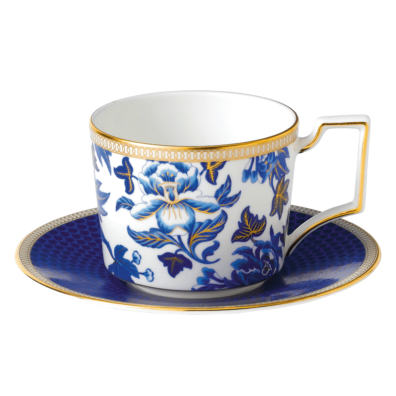 Hibiscus Teacup & Saucer