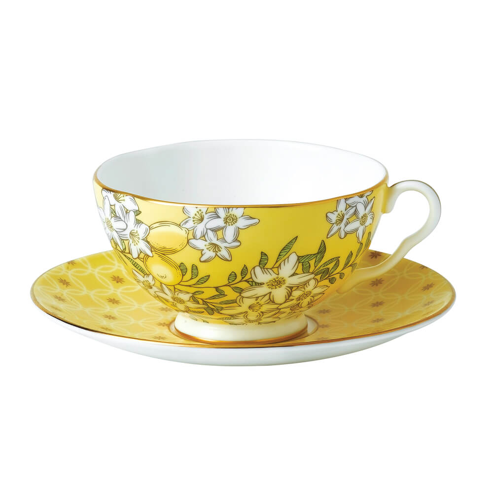 Tea Garden Lemon and Ginger Teacup and Saucer Fiskars Hong Kong Limited