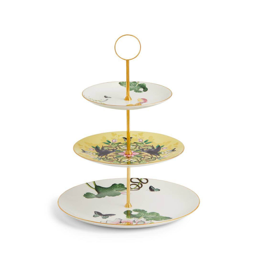Waterlily 3 Tier Cake Stand