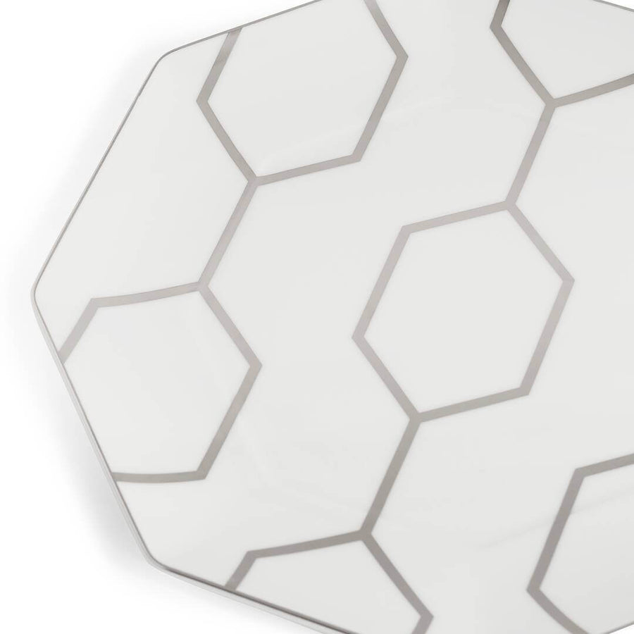 Gio Platinum Plate Octagonal Side Plate