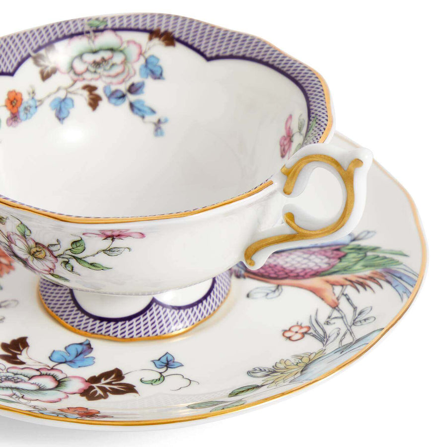 Fortune Teacup and Saucer