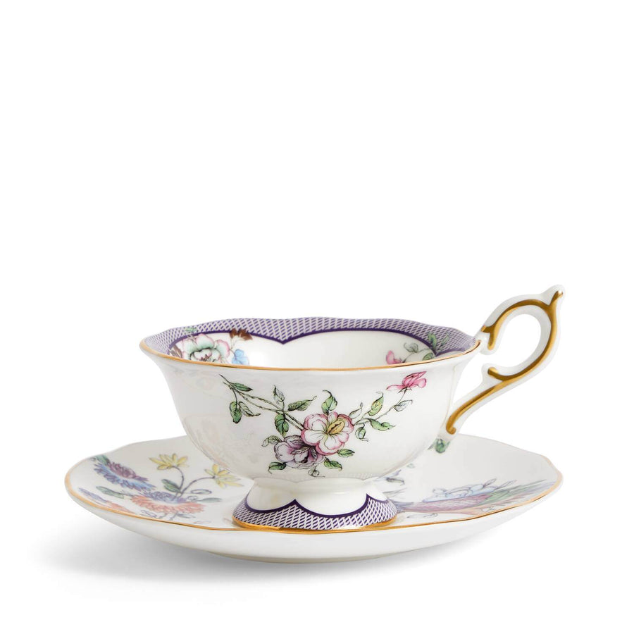 Fortune Teacup and Saucer