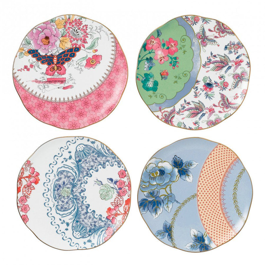Butterfly Bloom Plate 20cm (Set of 4)