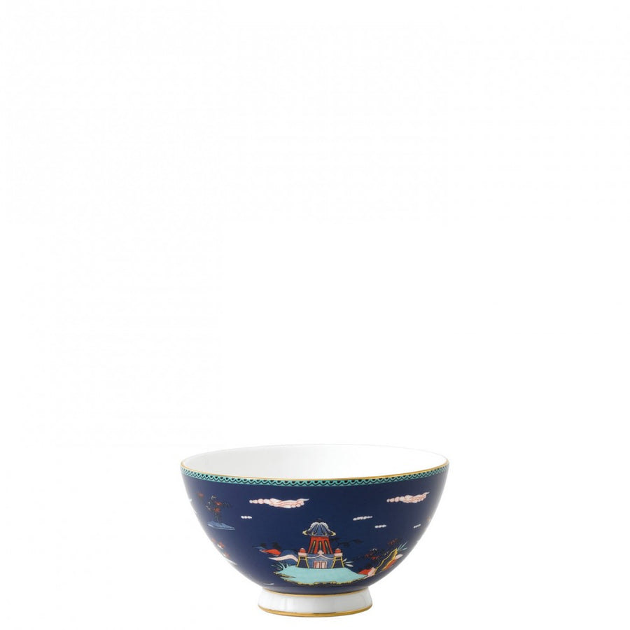 Wonderlust Blue Pagoda Bowl 11cm